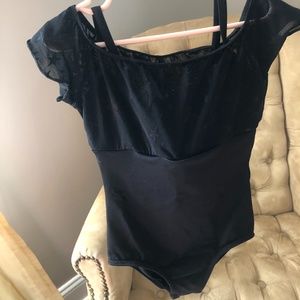 Black Dance Leotard Girls-